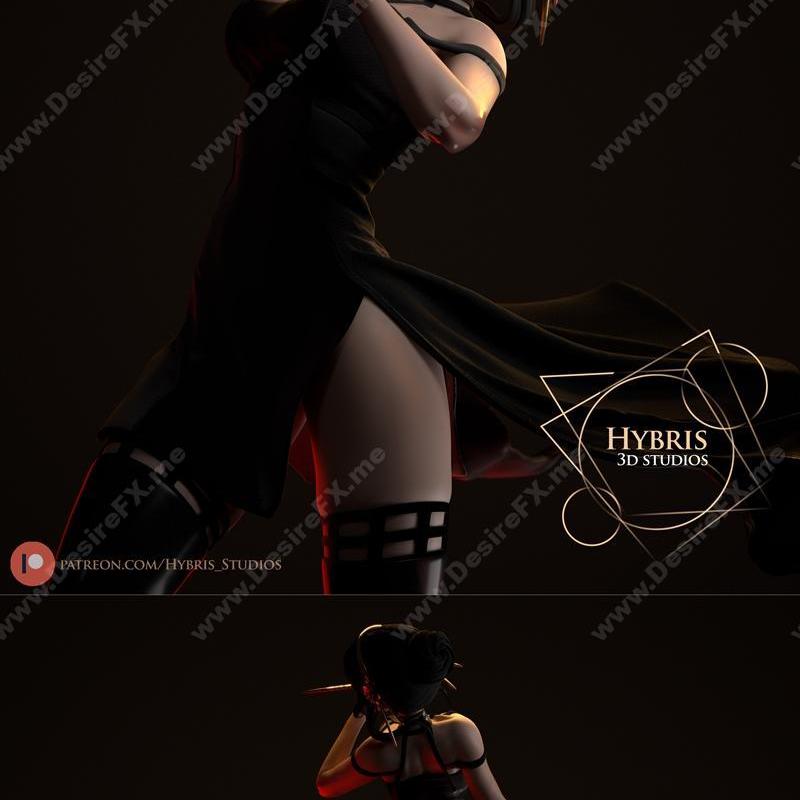 Spy x Family 芙兰特 3D打印模型|Spy X Family Yor Briar – Hybris Studios – 3D Print Model STL