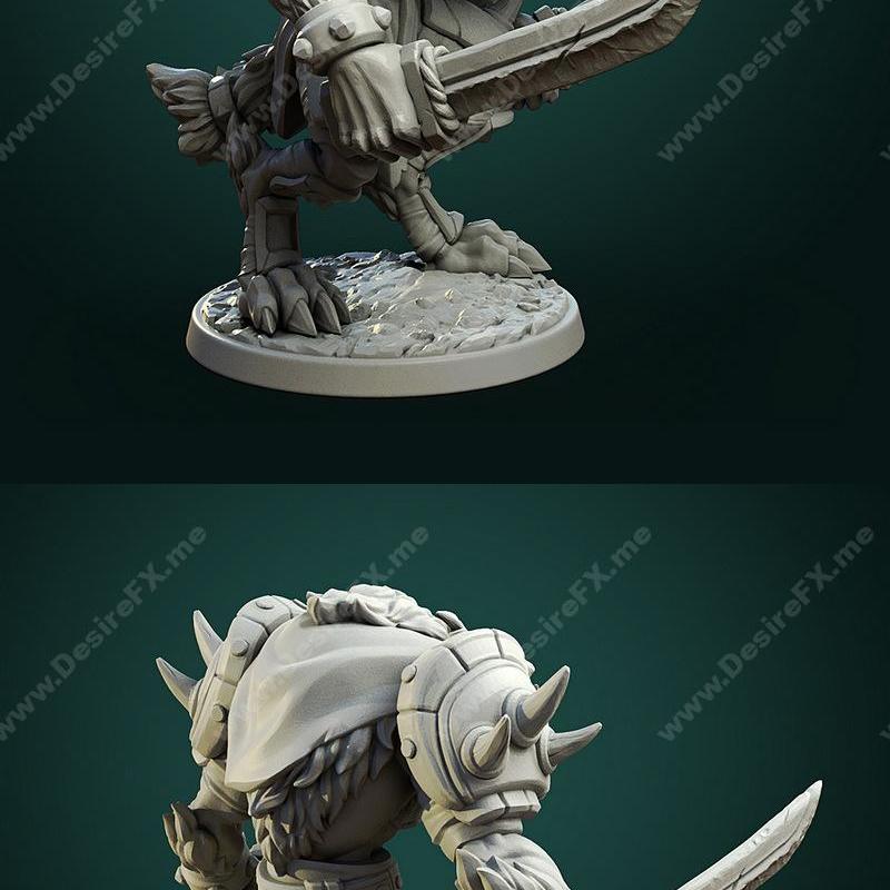 白狼酒馆·奥尔坎智者·3D打印模型|White Werewolf Tavern – Olcan The Wise – 3D Print Model