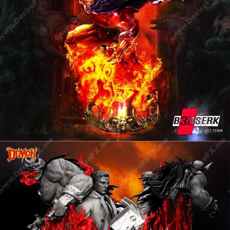 B3dserk - Etrigan - 3D打印模型|B3dserk – Etrigan – 3D Print Model STL