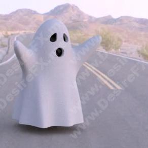 《我的房子里有个幽灵——3D打印模型》|A Ghost In My House – 3D Print Model STL