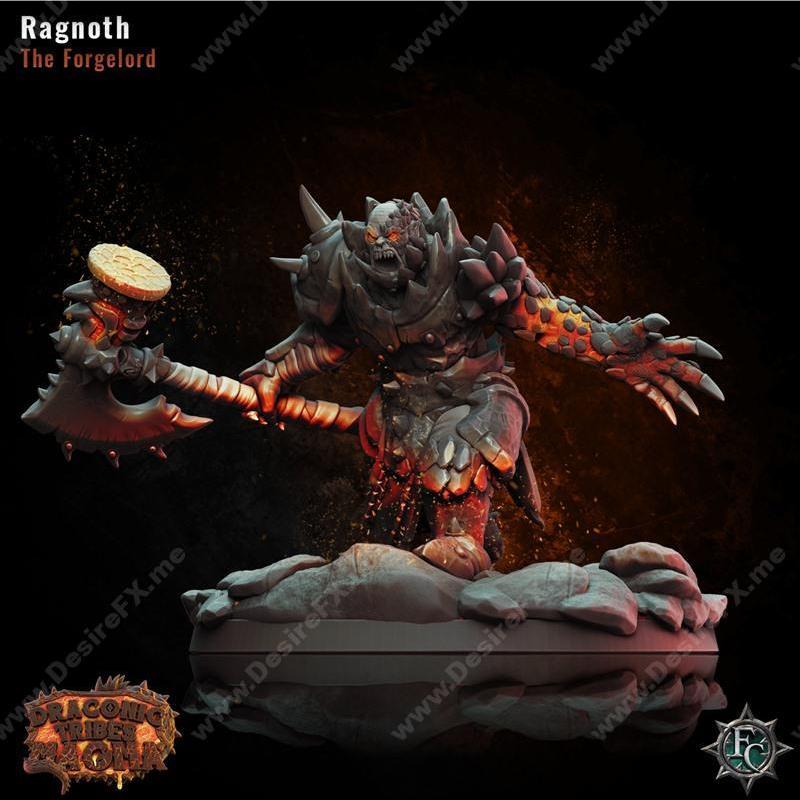 Fleshcraft Studio - 熔岩 Orcs 2022 3D打印模型|Fleshcraft Studio – Magma Orcs April 2022 – 3D Print Model STL