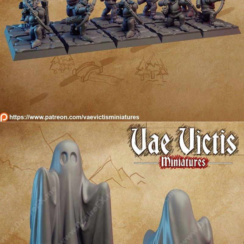 VaE Victis迷你模型十月2022款 3D打印STL|Vae Victis Miniatures October 2022 – 3D Print Model STL