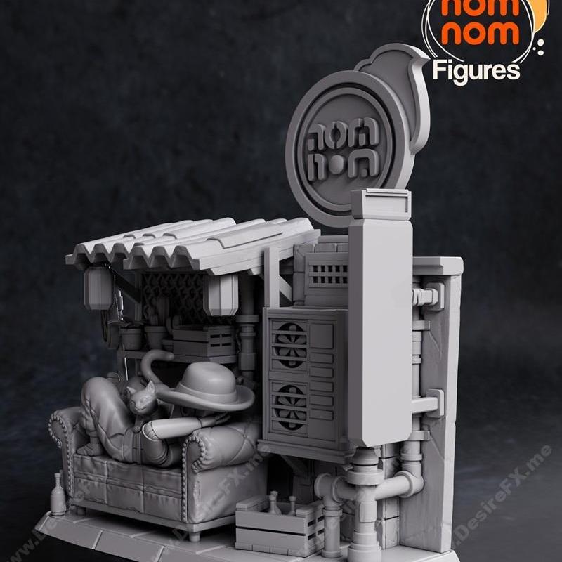 小猫奇遇记——《流浪》3D打印模型|Chibi Cat from Stray – 3D Print Model STL