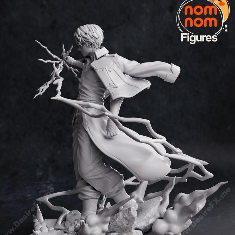 《钢之炼金术师》罗伊·马斯坦比3D打印模型|Roy Mustang – FMA – 3D Print Model STL