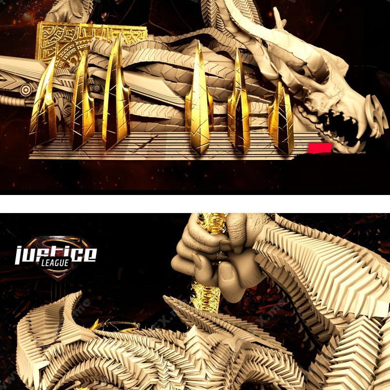 正义联盟-斯坦普夫-3D打印模型|Justice League – Steppenwolf – 3D Print Model STL