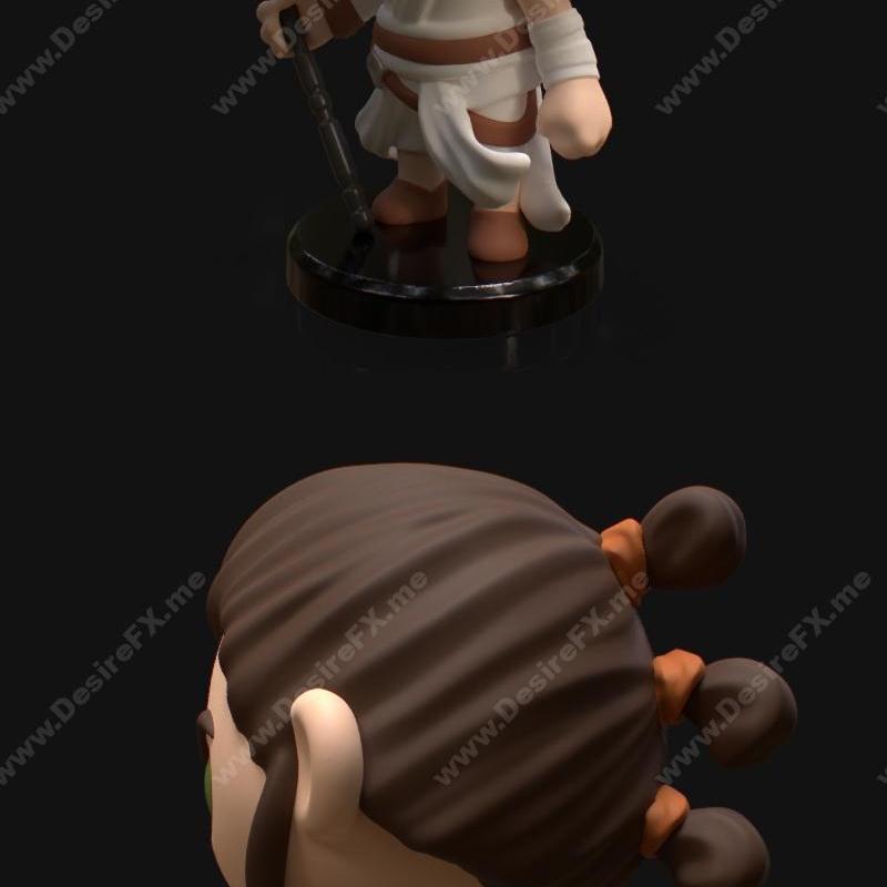 PlaKit -星球大战 -蕾雅 3D打印模型|PlaKit – Star Wars – Rey