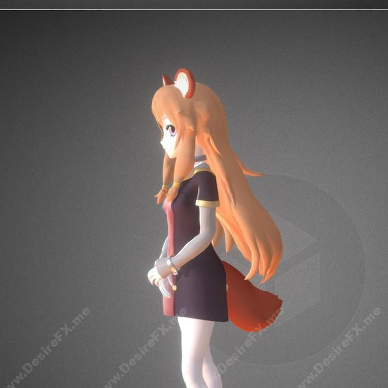 盾之英雄崛起 与 灰姑娘之光 3D打印模型 STL|Raphtalia – Rising of the Shield Hero and Rote – Twinkelen – AW0 – 3D Print Model STL