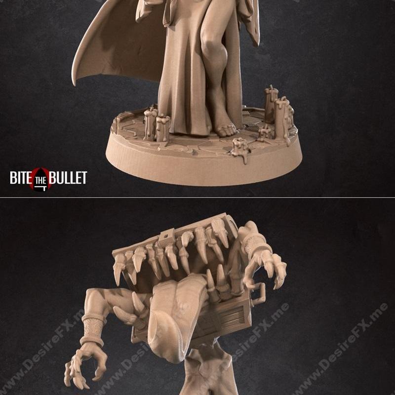 咬下子弹——Bullet Souls 2022 3D打印模型|Bite the Bullet – Bullet Souls August 2022 – 3D Print Model STL