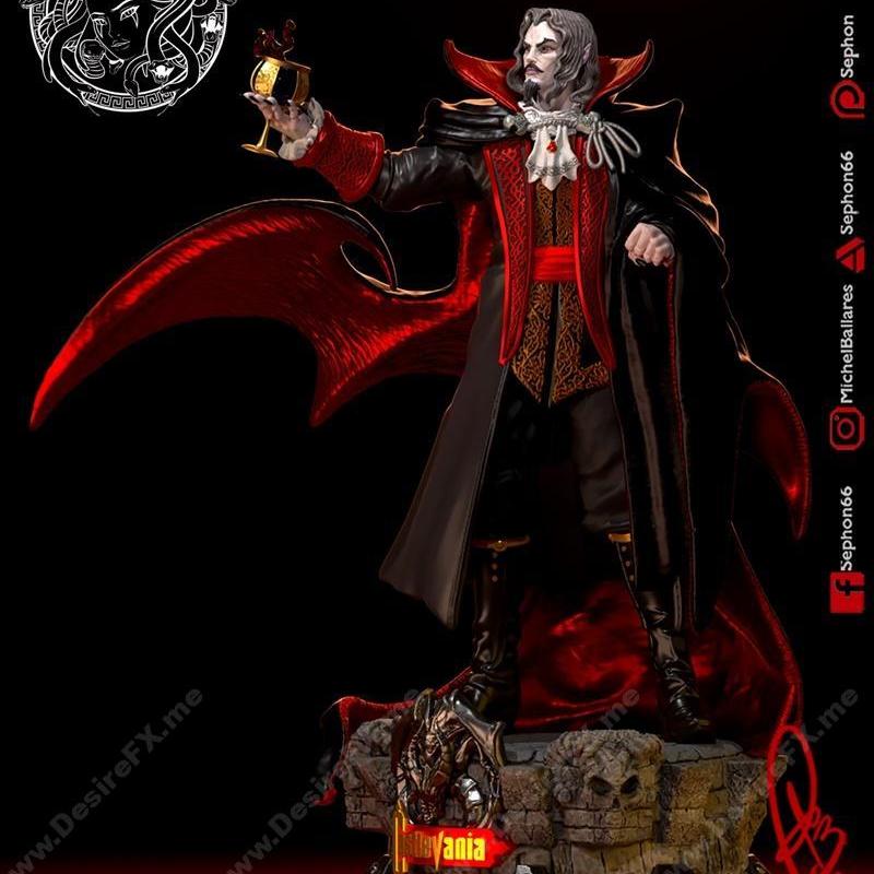 德古拉 3D打印模型 STL|Dracula by Creative Geek MB – 3D Print Model STL
