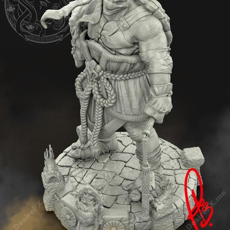 米开朗基罗 3D打印模型 STL|Michelangelo by Creative Geek MB – 3D Print Model STL