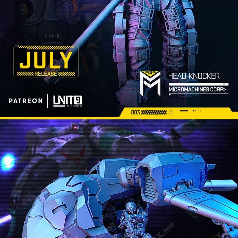 Unit9 7月2021作品：3D打印模型STL文件——《末日之塔》角色“艾莉娅”模型|Unit9 July 2021 – 3D Print Model STL