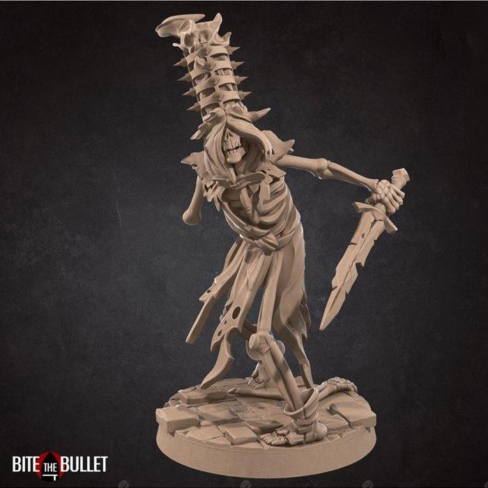 咬牙前行——地牢（不死族）3D打印模型|Bite the Bullet – Dungeon (Undeads) – 3D Print Model STL