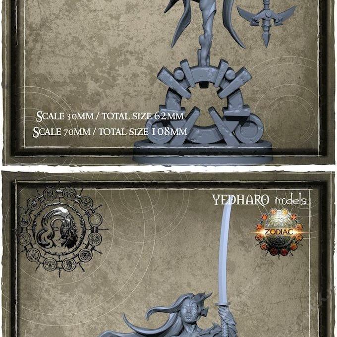 星座战争 3D打印模型|Zodiac War – 3D Print Model STL