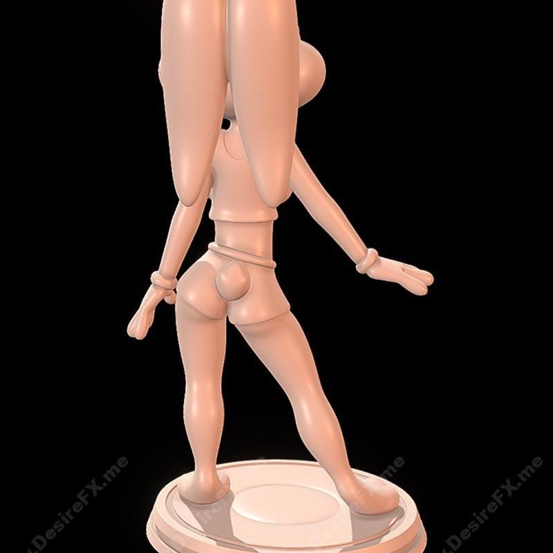 乐高兔 – 乐高兔与阿瑟 – 3D打印模型|Lola Bunny – Looney Tunes and Arthur – 3D Print Model STL