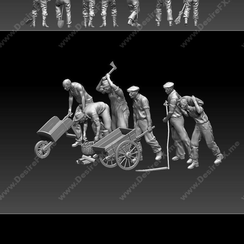 3D打印模型：钢铁侠手办造型|Workers – 3D Print Model STL