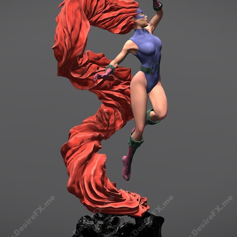 冥界巨人 3D打印模型|Medusa Inhumans – 3D Print Model STL