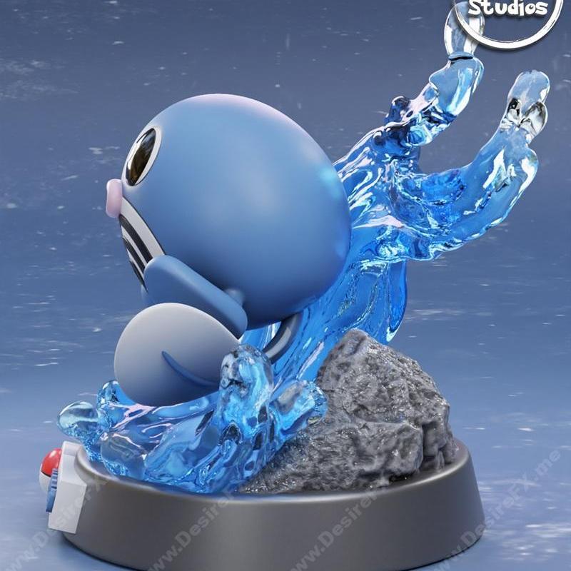 Pokédex工作室-060小火龙-3D打印模型|Pokédex Studios – 060 Poliwag – 3D Print Model STL