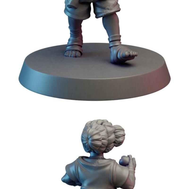 瓦尔维特：修道院学徒 3D打印模型|Vae Victis – Monk Apprentice – 3D Print Model