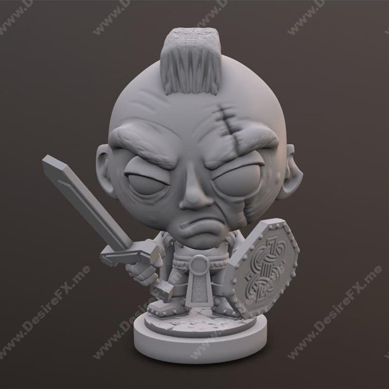 骰子头套组 - 3D打印模型|Dice Heads Pack – 3D Print Model STL