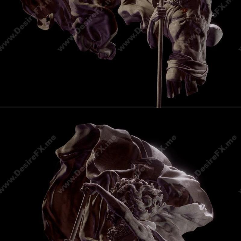 查隆，冥河渡船人——3D打印模型|Charon, ferryman of the Underworld – 3D Print Model STL