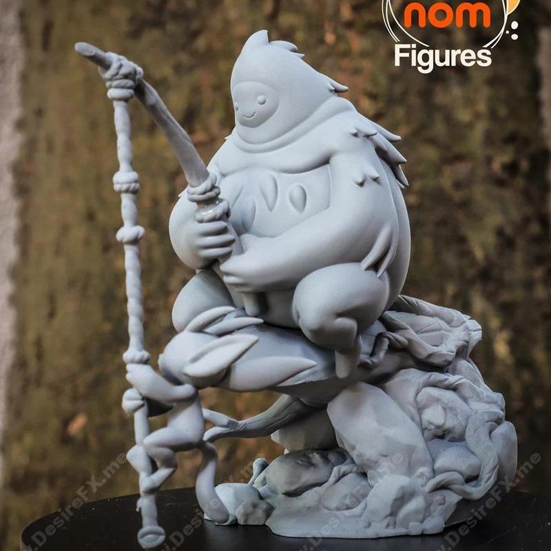 Ori与Naru 3D打印模型|Nomnom Figures – Ori and Naru – Ori and the Blind Forest – 3D Print Model STL