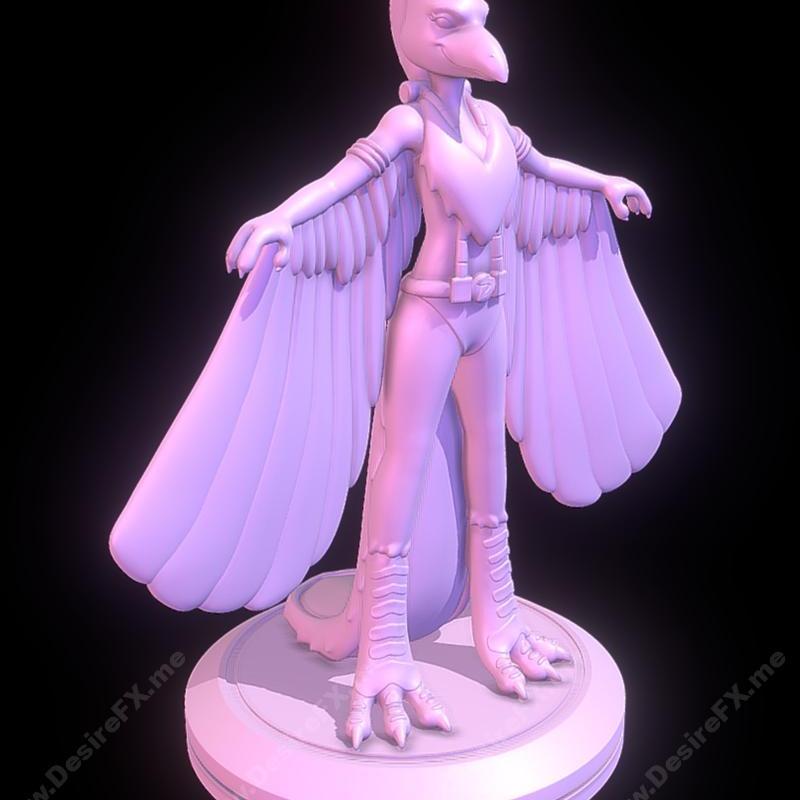 Teryx恐龙机 3D打印模型|Teryx Dinosaucer – 3D Print Model STL