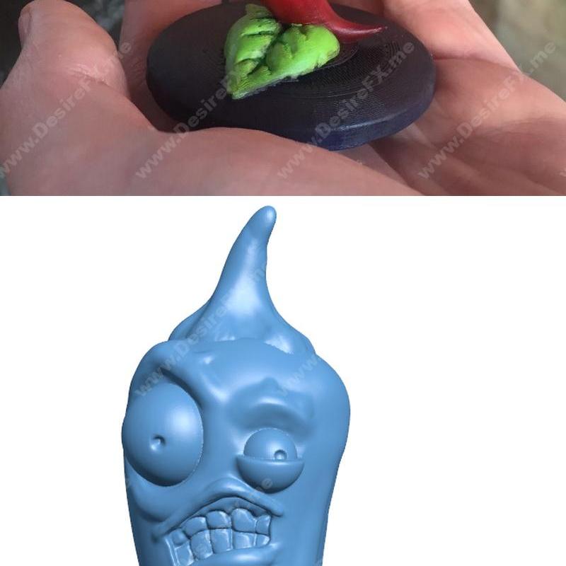 植物大战僵尸 - 茉莉椒 - 3D打印模型|Plants VS Zombies – Jalapeno – 3D Print Model