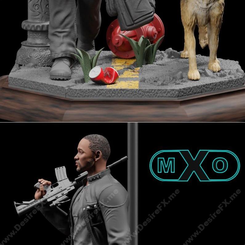 独行侠3D打印模型|I am legend – 3d print model