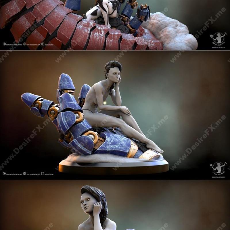 Ritual Casting十月2022新品发布——沙漠猎手埃里斯3D打印模型|Ritual Casting October 2022 Release – Eris, the Dune Hunter – 3D Print Model STL