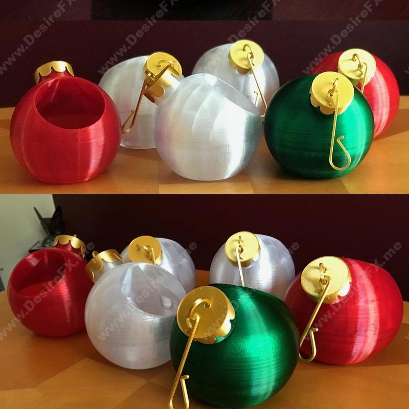 圣诞装饰糖果盘 3D打印模型|Christmas Ornament Candy Dish – 3D Print Model