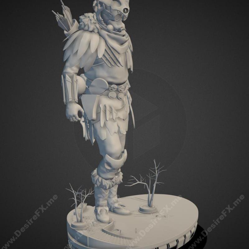 Apex Legends血hound youngblood 3D打印模型|Apex Legends Bloodhound Youngblood – 3D Print Model STL