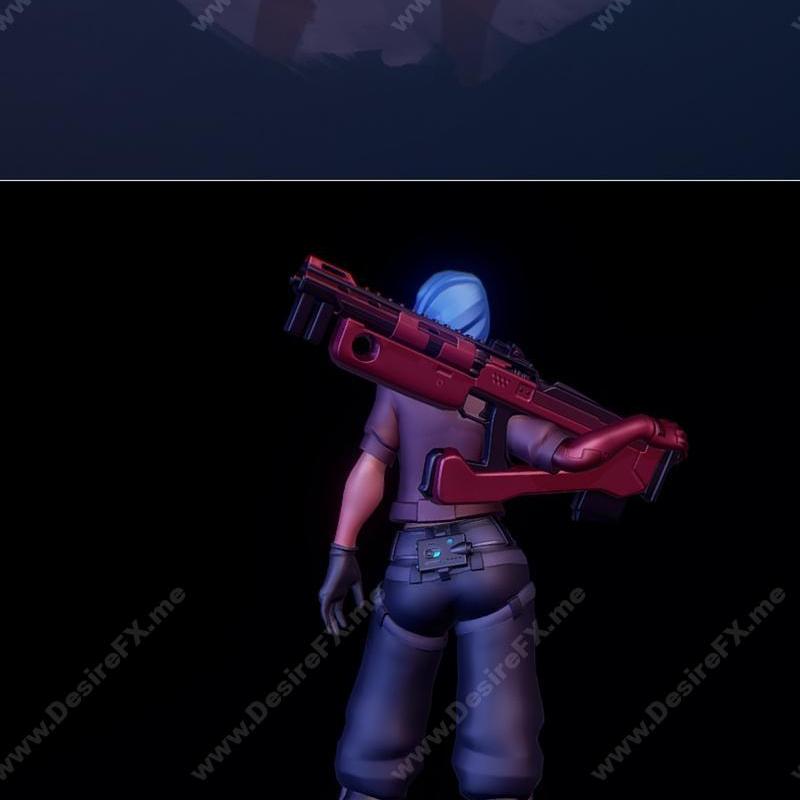 赛博朋克角色模型与阿基拉骑手——3D打印模型STL|Cyber Punk Character Model and Akira Biker – 3D Print Model STL