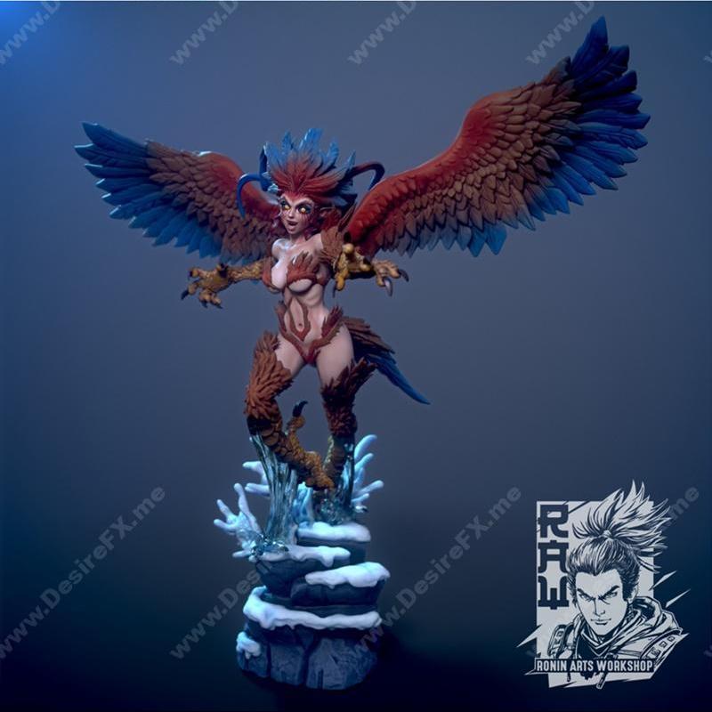 Dhyla The Harpy 3D打印模型|Dhyla The Harpy – 3D Print Model STL