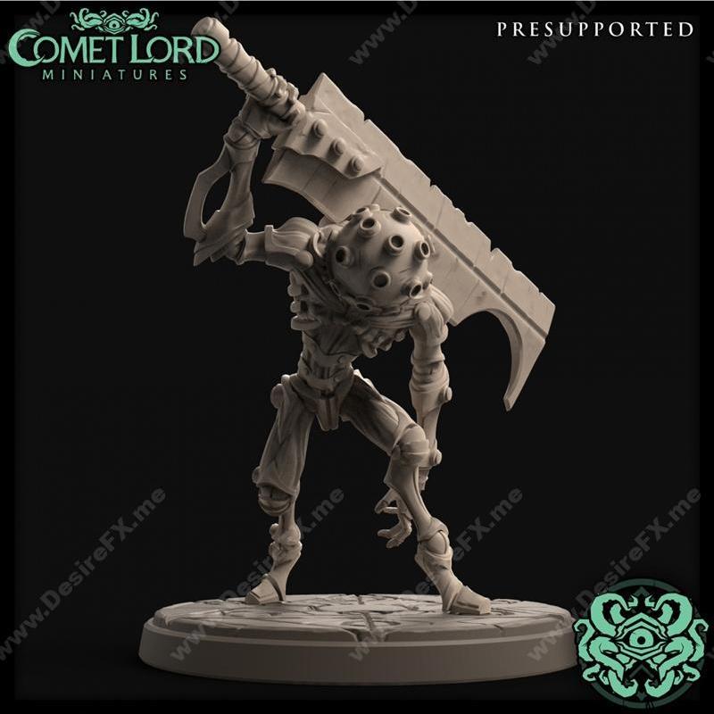 彗星之主迷你模型——The Faceless 3D打印雕塑|Comet Lord Miniatures – The Faceless – 3D Print Model STL