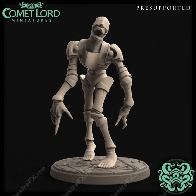 彗星之主迷你模型——人形结构3D打印雕塑|Comet Lord Miniatures – Mannequin Constructs – 3D Print Model STL