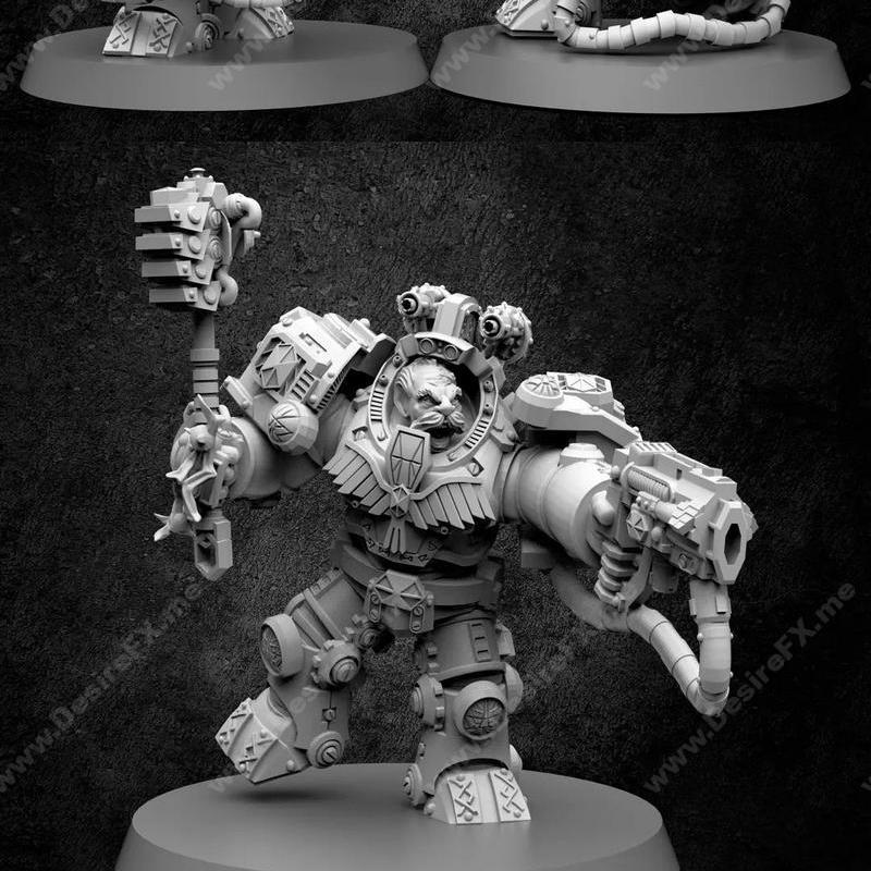 重生之守护者——3D打印模型|The Guard of Rebirth – 3D Print Model