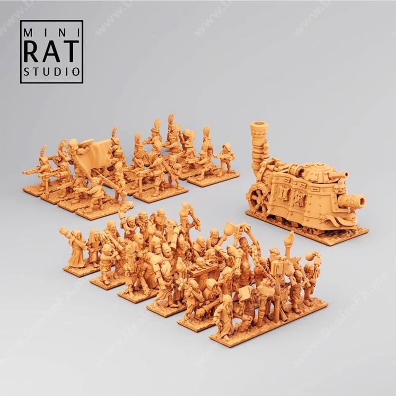 MiniRat Studio - 帝国 3D打印模型|MiniRat Studio – Empire – 3D Print Model STL