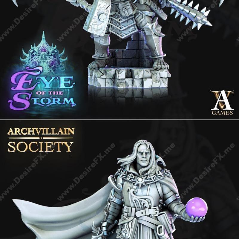 Archvillain Society III 3D打印模型|Archvillain Society Vol.III – 3D Print Model STL