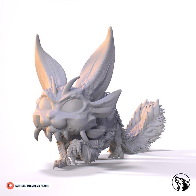 Mizutsune怪物猎人 3D打印模型|Mizutsune Monster Hunter – 3D Print Model STL