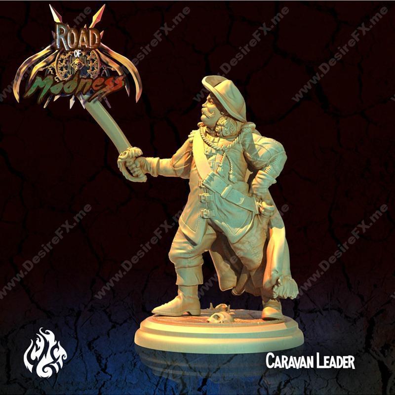 汽车旅居者 3D打印模型|Caravan Leader – 3D Print Model STL