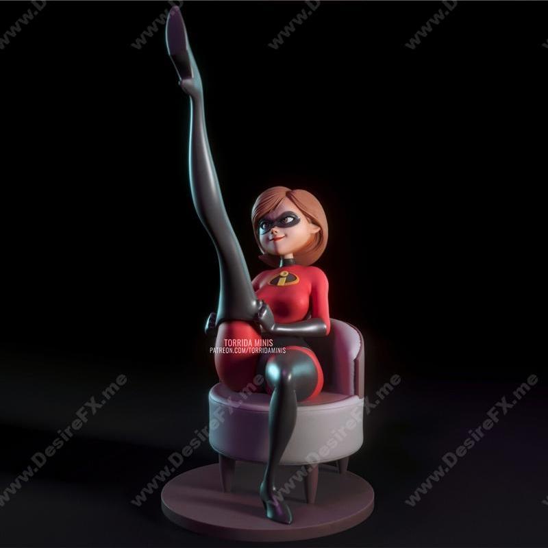 弹性女孩 - 托里达迷你款 - 3D打印模型|Elastigirl – Torrida Minis – 3D Print Model STL