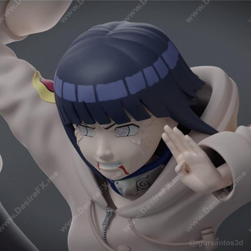 宇智波家族对决 3D打印模型 STL|The battle of the Hyuga clan – 3D Print Model STL