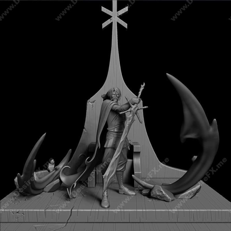 BLEACH 3D打印模型：Yhwach角色造型|Yhwach Bleach – 3D Print Model STL
