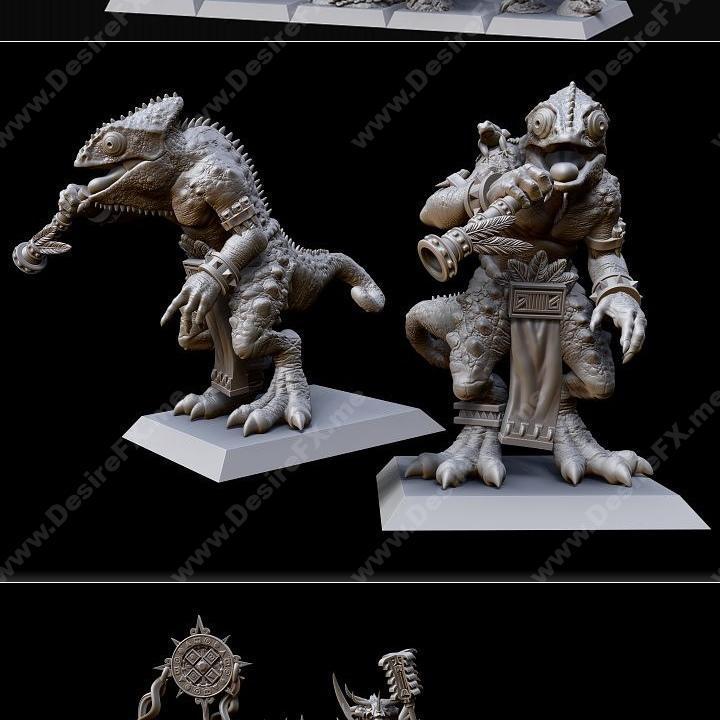 瑞文双生迷你模型 2020年12月 3D打印模型 STL|Raven Twin Miniatures December 2020 – 3D Print Model STL