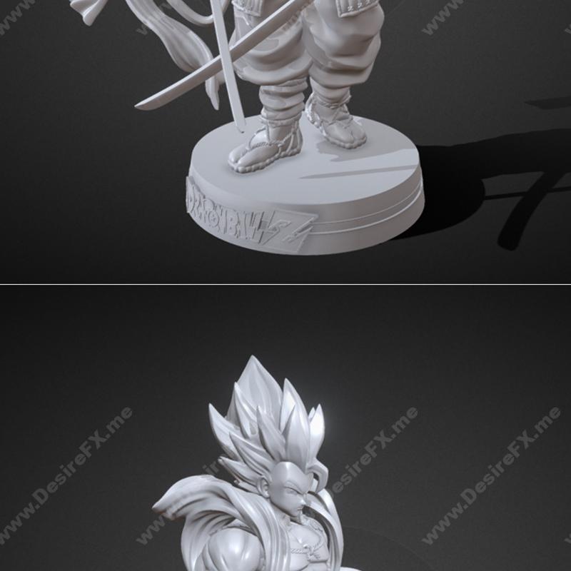 《龙珠：贝吉塔3D打印模型》|Shogun Gogeta – 3D Print Model STL