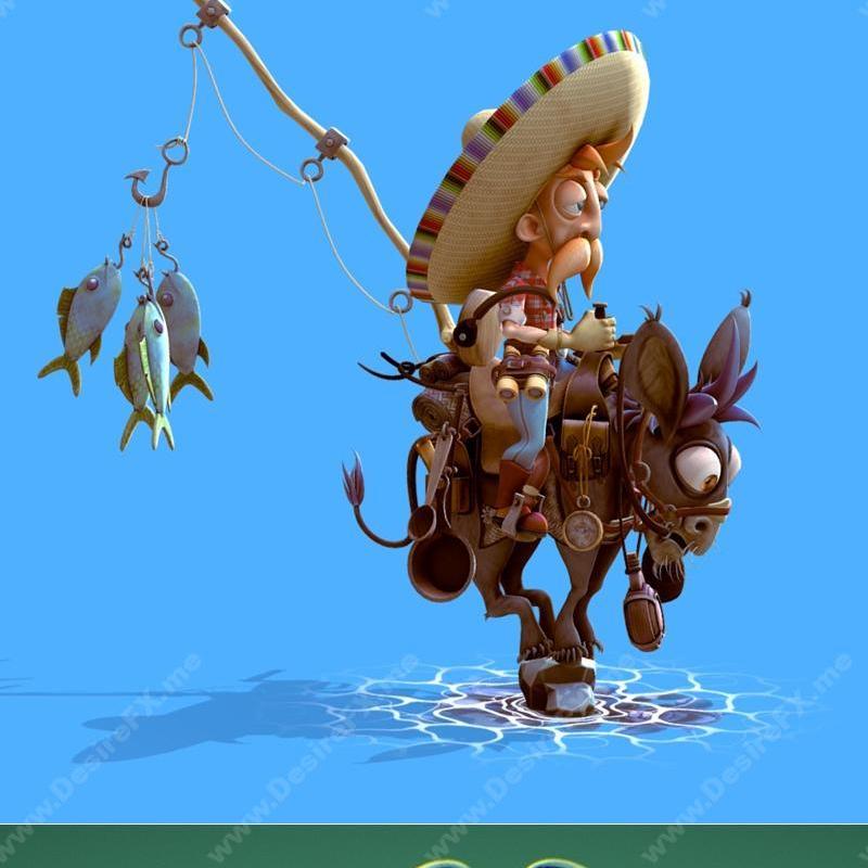 Crestfall之守护者与牛仔——3D打印模型|The Cowhand and Guardian of Crestfall – 3D Print Model STL