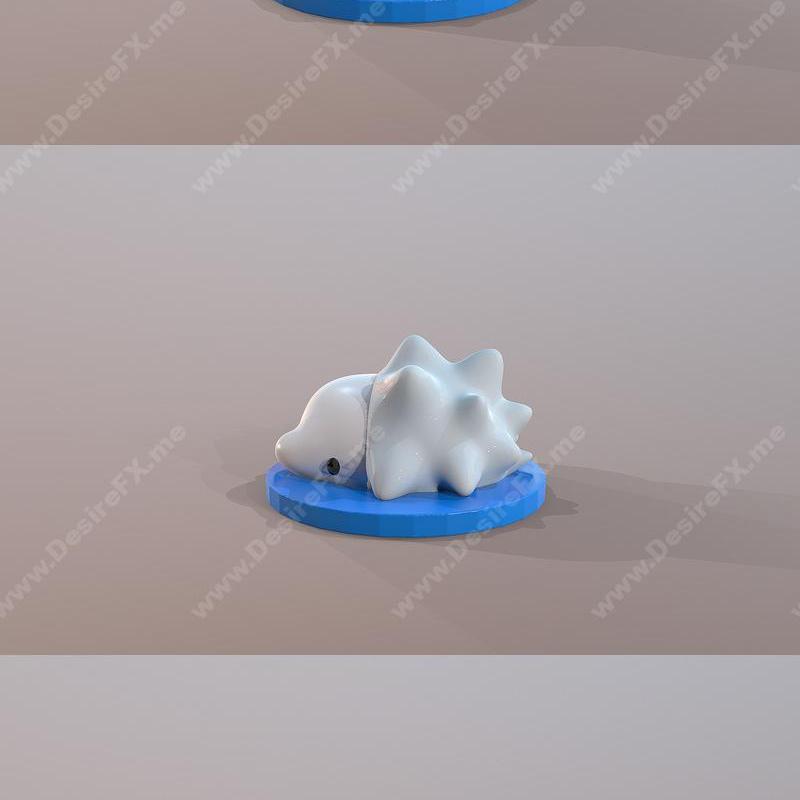 宝可梦斯诺姆 3D打印模型|Pokemon Snom – 3D Print Model