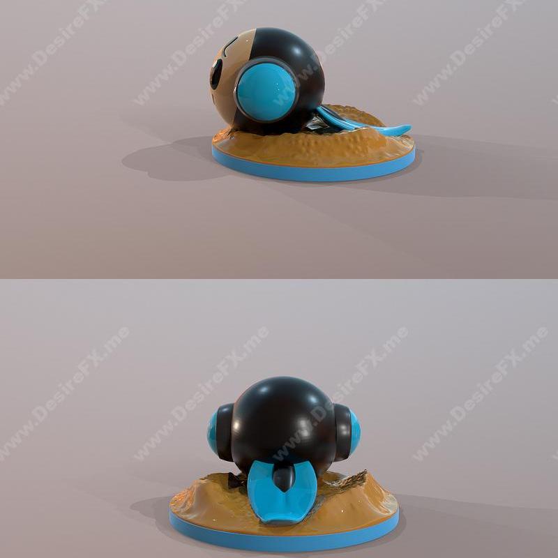 宝可梦 塔莫利 3D打印模型|Pokemon Tympole – 3D Print Model