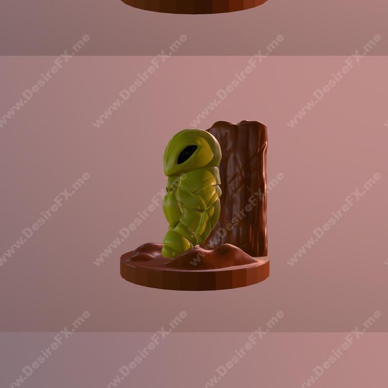 宝可梦·卡库纳·3D打印模型|Pokemon Kakuna – 3D Print Model