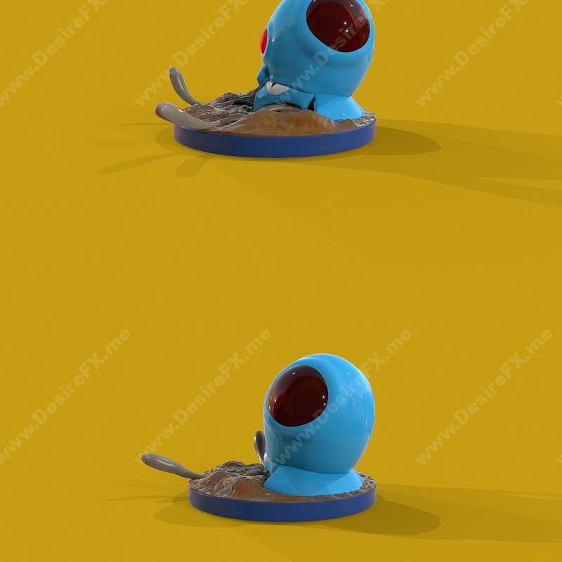 宝可梦 Tentacool 3D打印模型|Pokemon Tentacool – 3D Print Model